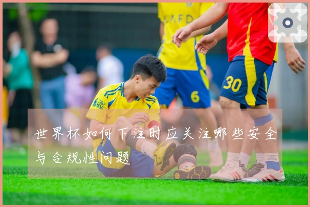 世界杯如何下注时应关注哪些安全与合规性问题